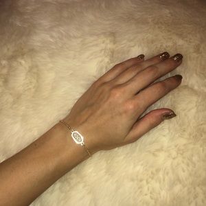 Kendra Scott “Elaina” bracelet in gold color